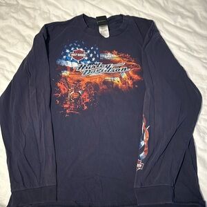 Vintage Harley Davidson long sleeve with graphic